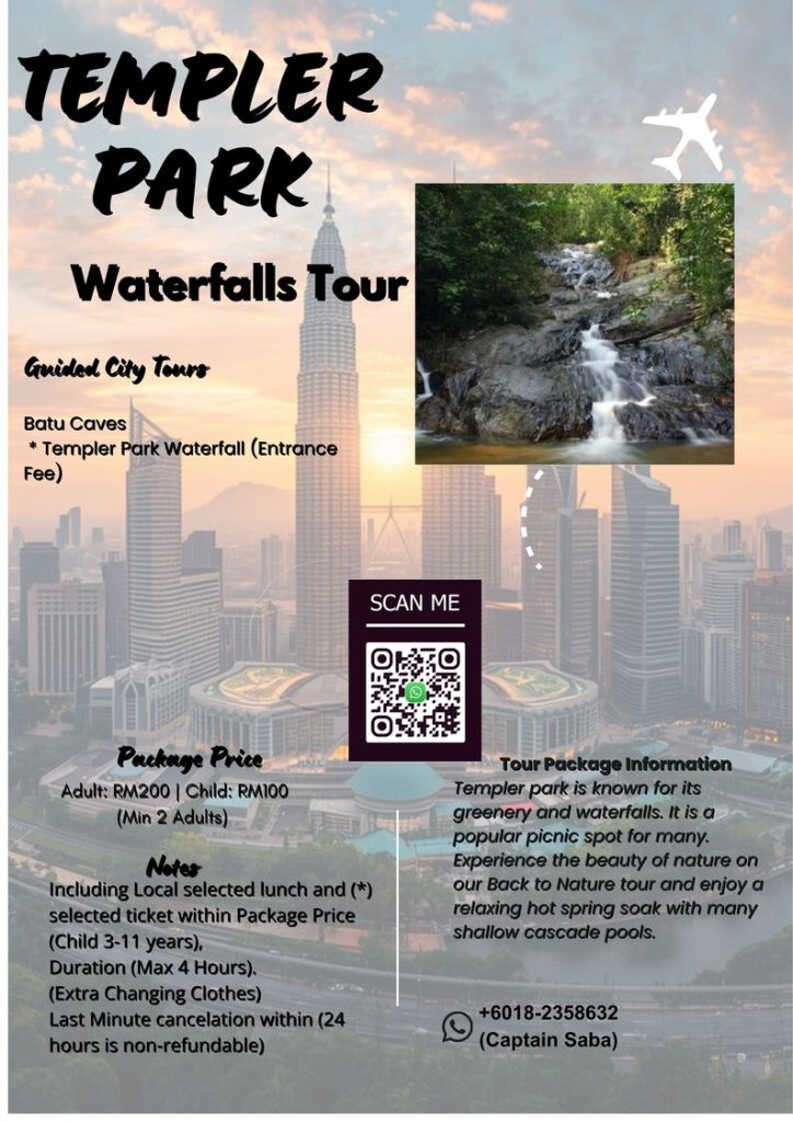 Templer Park Waterfall Tour by Captain Saba